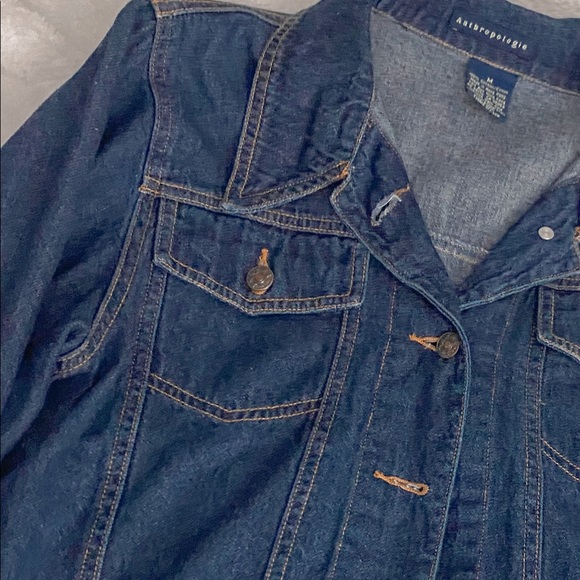 Anthropologie Jean Jacket 💙 - Picture 4 of 7
